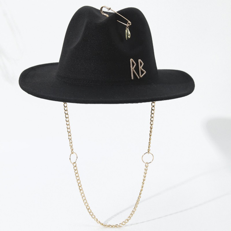Fedora Hat Wool - หมวกเฟโดร่าทำจากผ้าขนสัตว์สำหรับผู้หญิง แบรนด์ RB