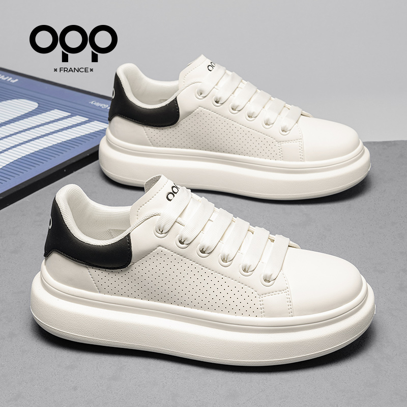 New Balance Shoes 574 - รองเท้ากีฬาแฟชั่นผู้ชาย OPP รุ่นใหม่ หนังแท้ ระบายอากาศดี พร้อมระบบรองรับน้ำหนักและนวดเท้า