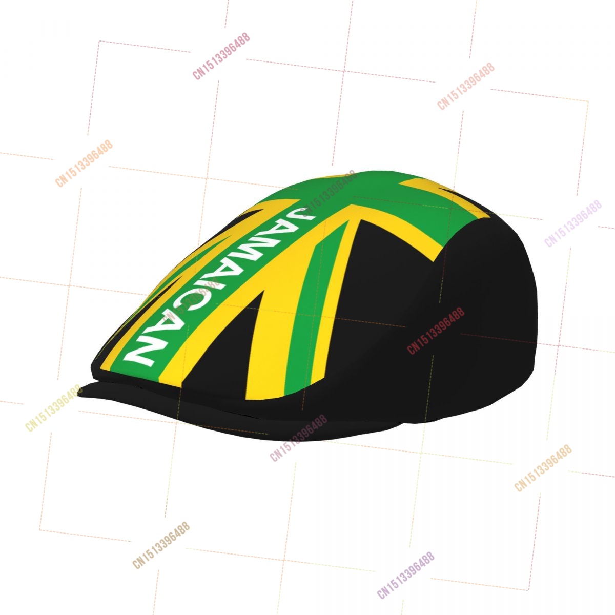 หมวกแก๊ปทรงไนส์บอยปีกสั้นลายธง - Newsboy Cap Ivy บทวิจารณ์และราคา
