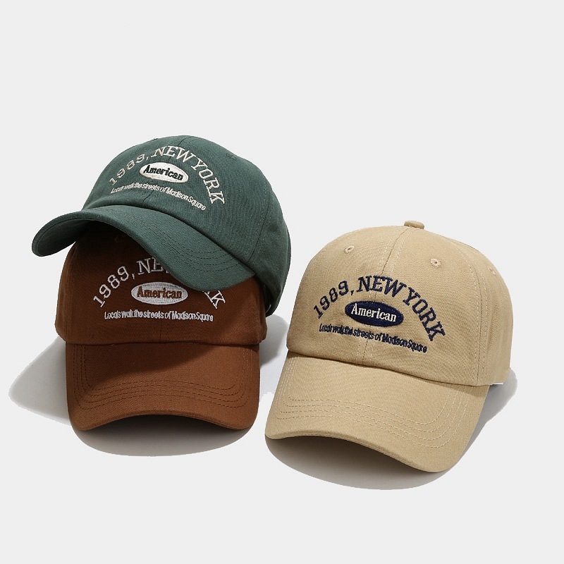1989 หมวกเบสบอลปักลายนิวยอร์ก  - Dad Hat Cotton บทวิจารณ์และราคา