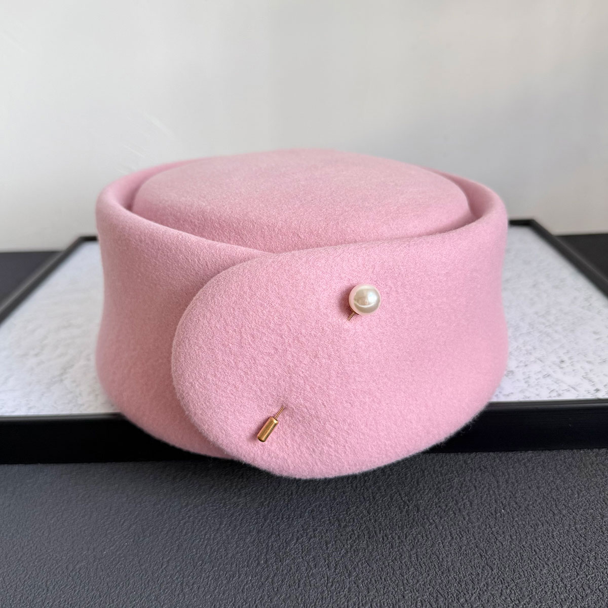 หมวกเบเร่ต์ทรงกล่องยา ขนสัตว์  - Beret French Wool บทวิจารณ์และราคา