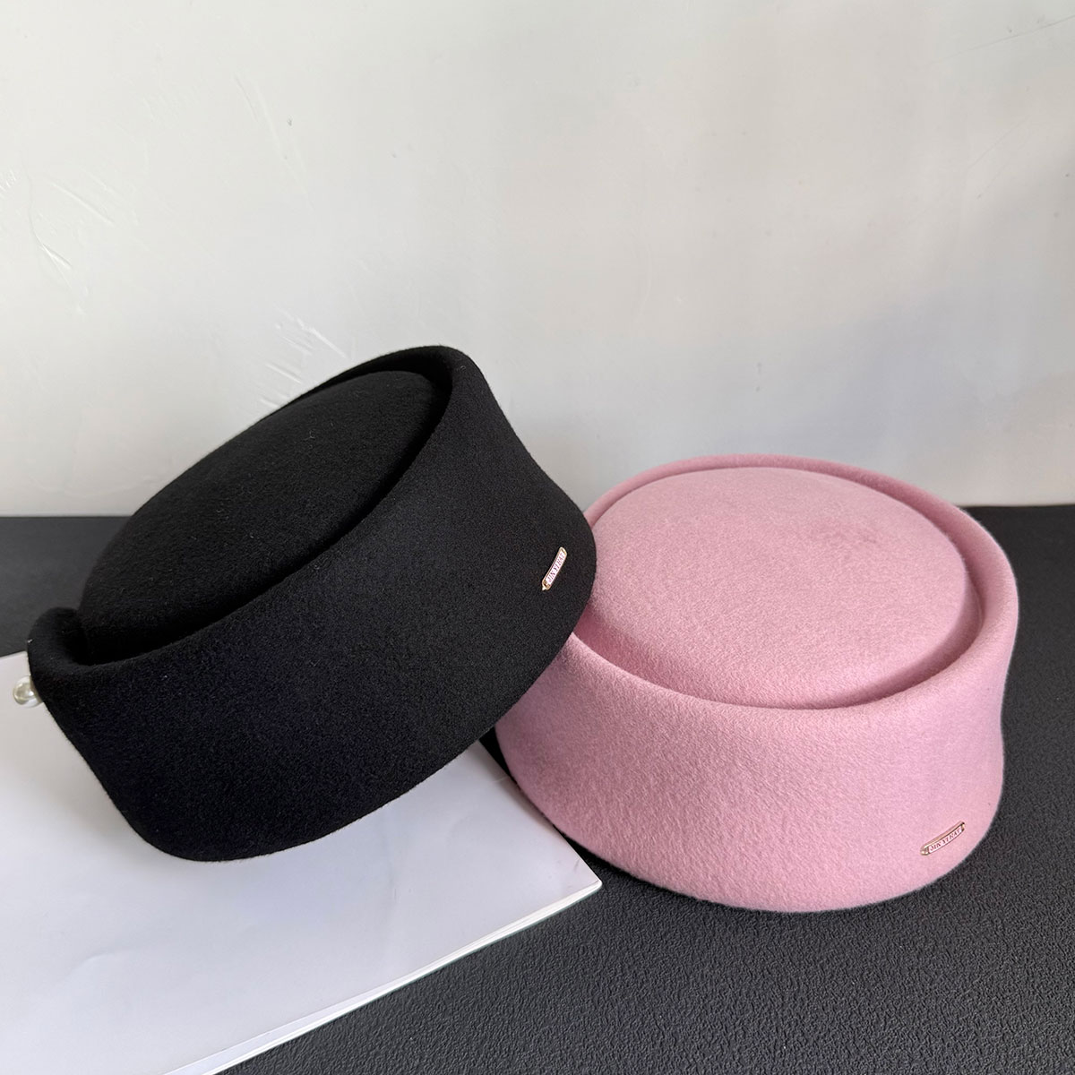 หมวกเบเร่ต์ทรงกล่องยา ขนสัตว์  - Beret French Wool บทวิจารณ์และราคา