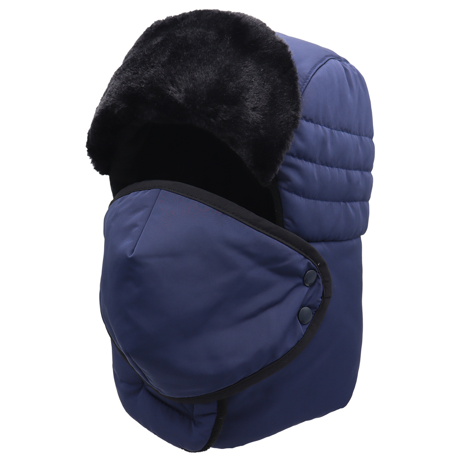 หมวกกันหนาวสำหรับผู้ชายพร้อมที - Winter Trapper Hat บทวิจารณ์และราคา