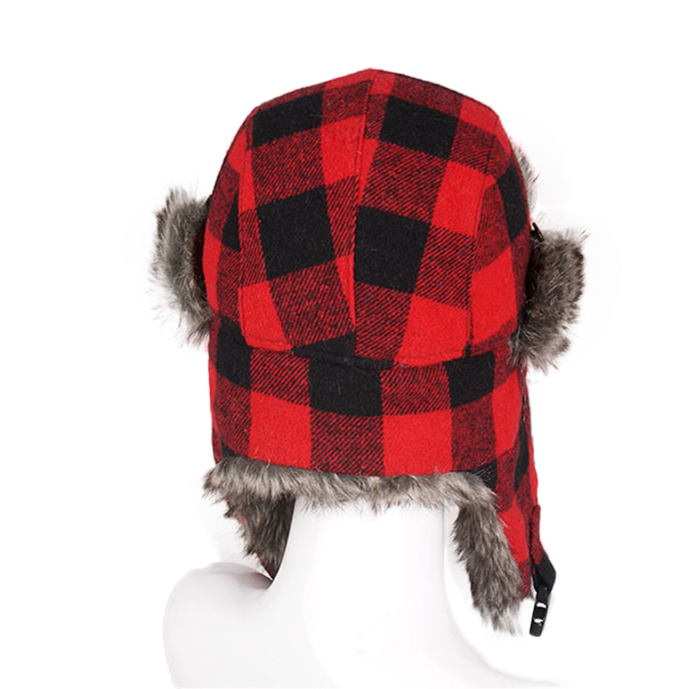 หมวกกันหนาวลายสก็อตบัฟฟาโล ชอล - Winter Trapper Hat บทวิจารณ์และราคา