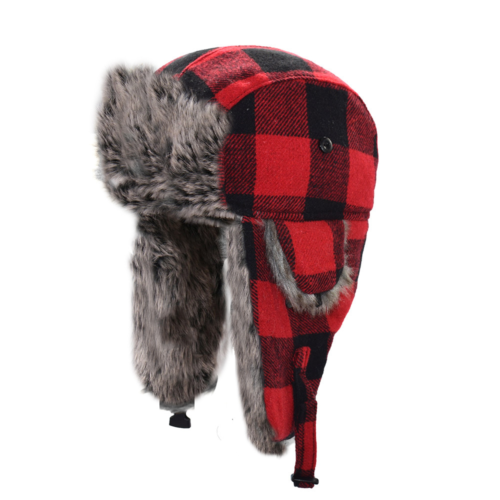หมวกกันหนาวลายสก็อตบัฟฟาโล ชอล - Winter Trapper Hat บทวิจารณ์และราคา