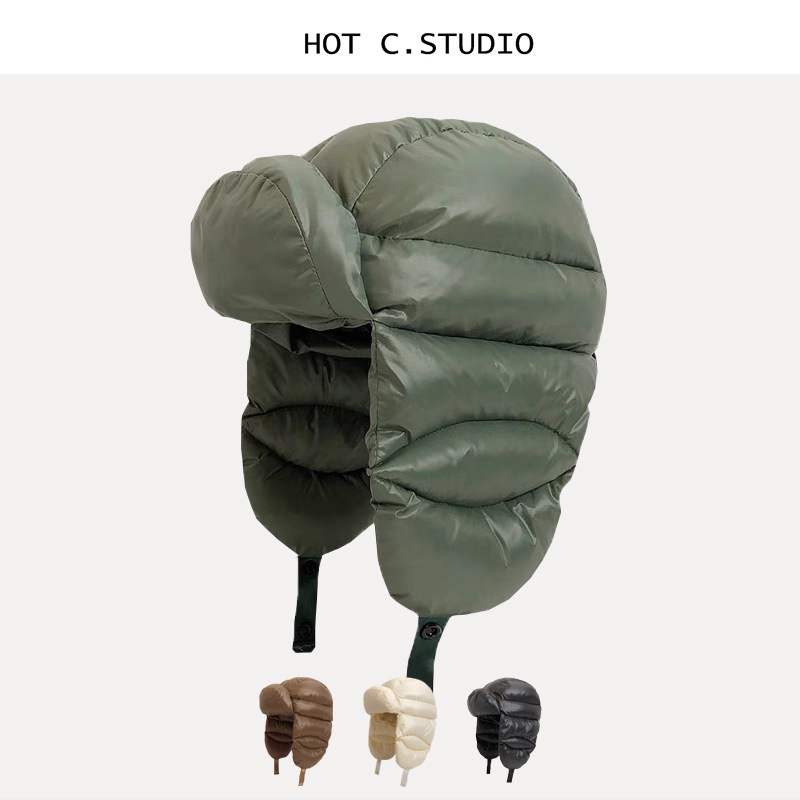 หมวกอูชันก้ากันหนาวแบบกันน้ำพร - Trapper Hat Ear Flap บทวิจารณ์และราคา