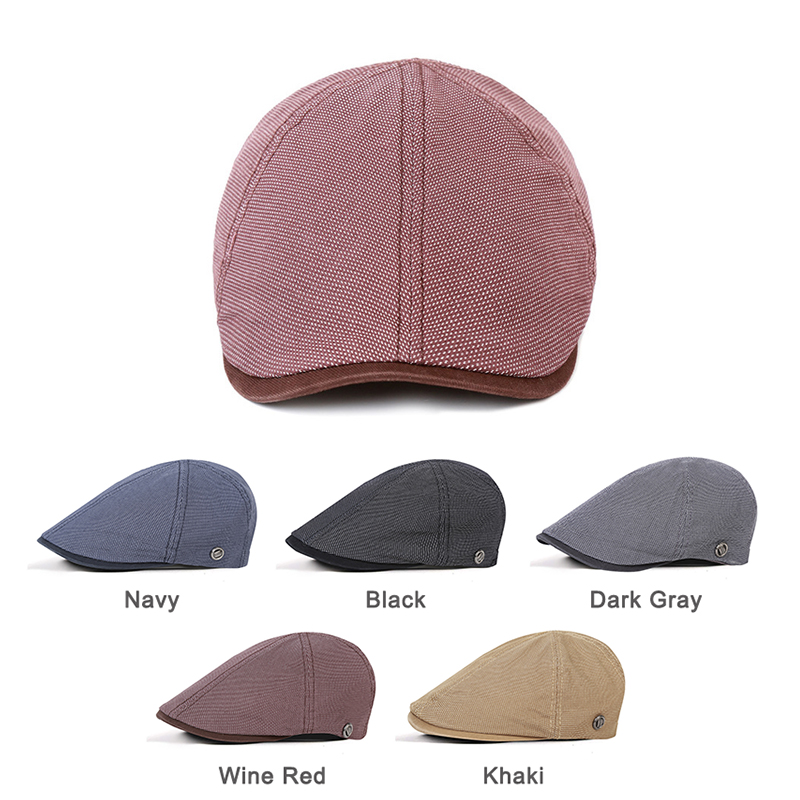หมวกเบเร่ต์ผู้ชายสำหรับฤดูใบไม - Newsboy Cap Ivy บทวิจารณ์และราคา