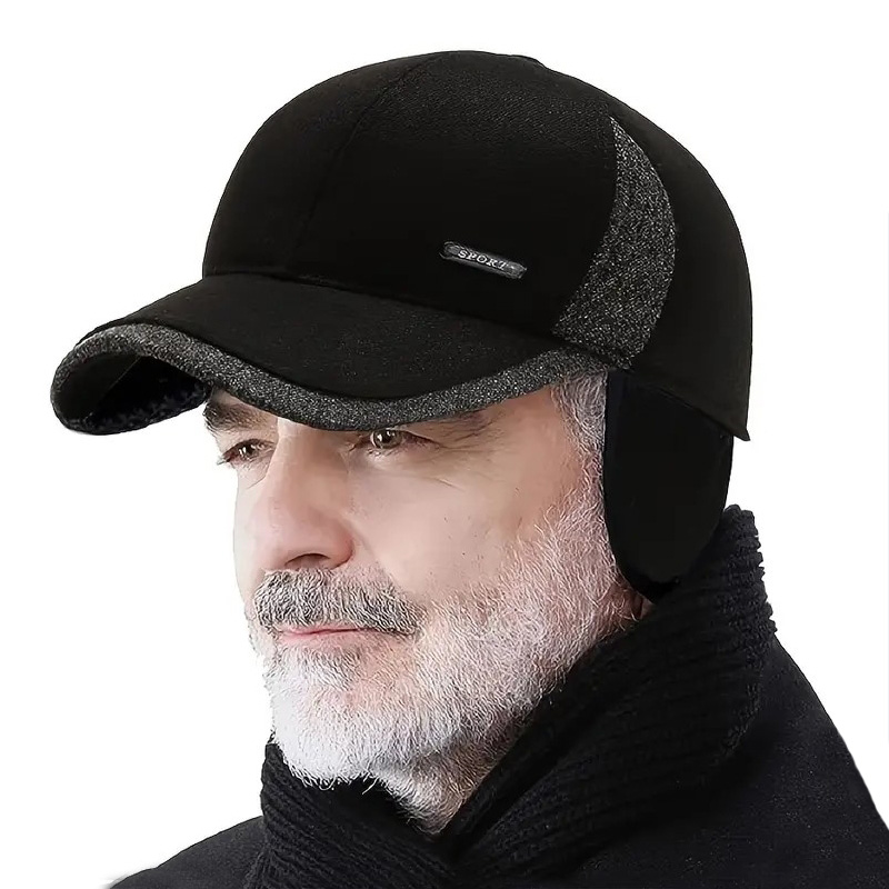 หมวกเบสบอลฤดูหนาวผู้ชายฤดูหนาว - Winter Trapper Hat บทวิจารณ์และราคา