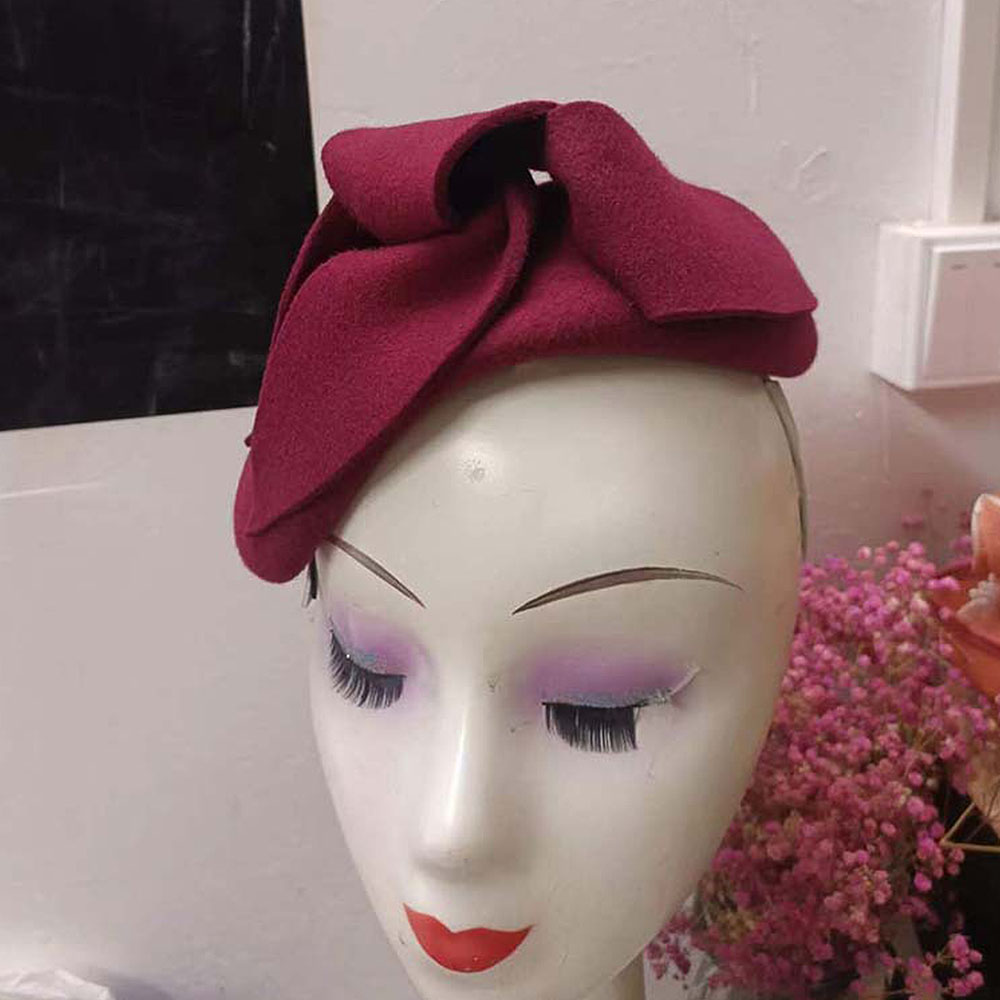 หมวกทรงเสน่ห์สไตล์ฝรั่งเศสสำหร - Beret French Wool บทวิจารณ์และราคา
